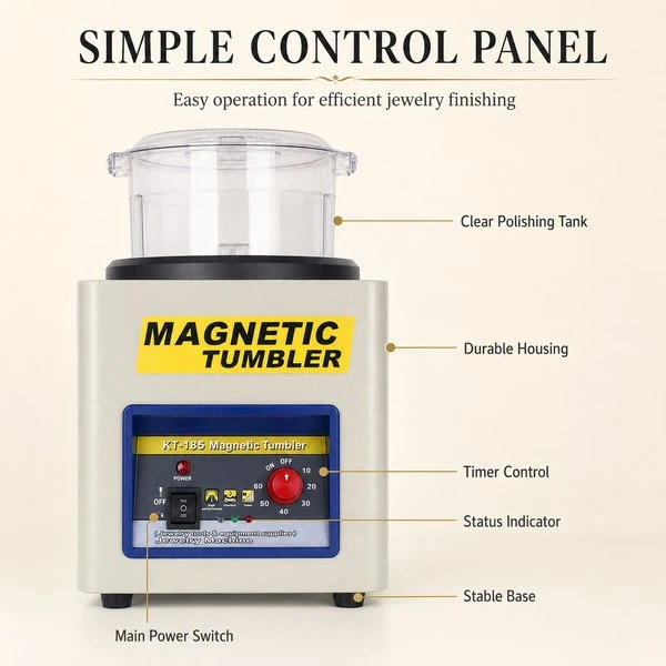 kt-185-magnetic-tumbler-simple-control-panel kt-185-magnetic-tumbler-simple-control-panel